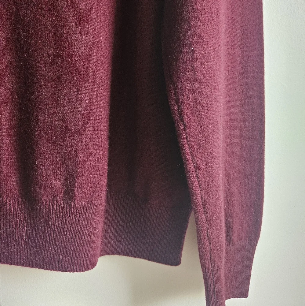 Black Brown 100% Cashmere Pullover Sweater in Men's L - Picture 12 of 16